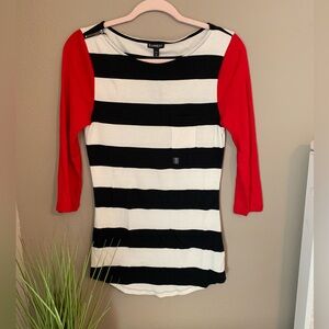 NWT Express striped blouse. Size L.